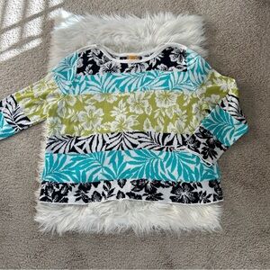 Tropical Patterned Kids Shirt